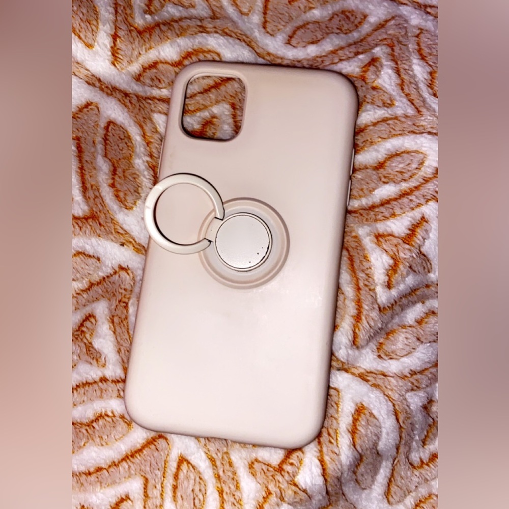 iPhone 11 phone case with ring